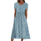 Alora Olive Dress