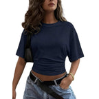 Ava Morgan Ruched Tee
