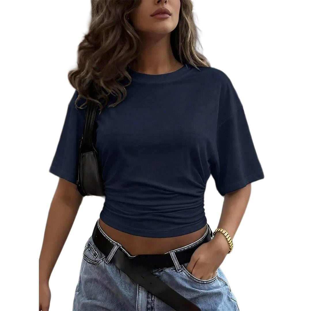 Ava Morgan Ruched Tee