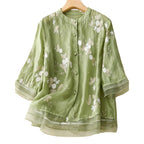 Alessia Linen Top