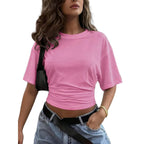 Ava Morgan Ruched Tee