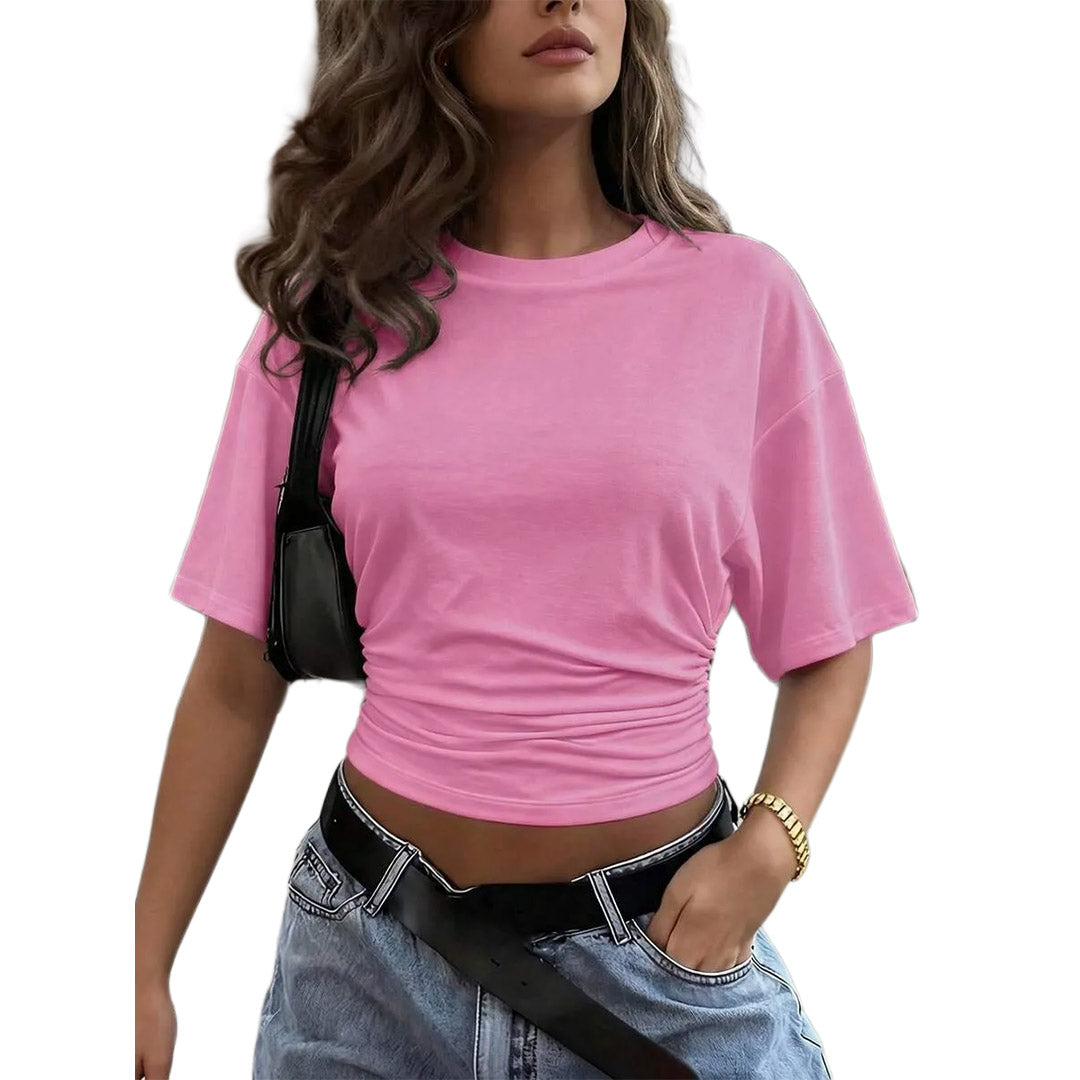 Ava Morgan Ruched Tee