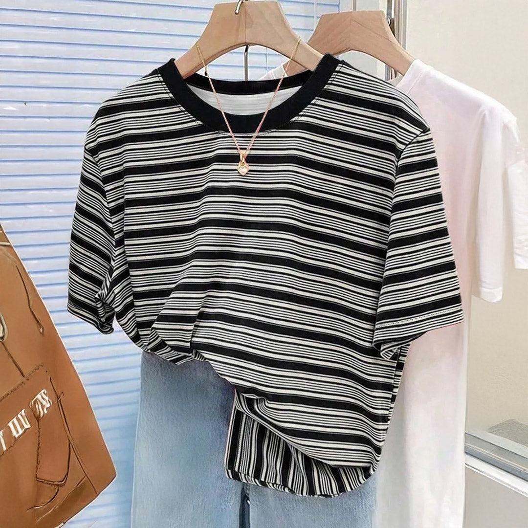 Aria Striped Tee