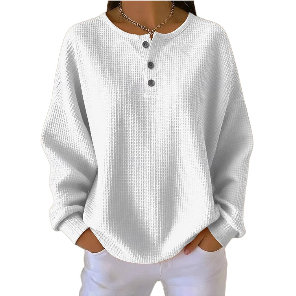 Lillian Mae Waffle Top