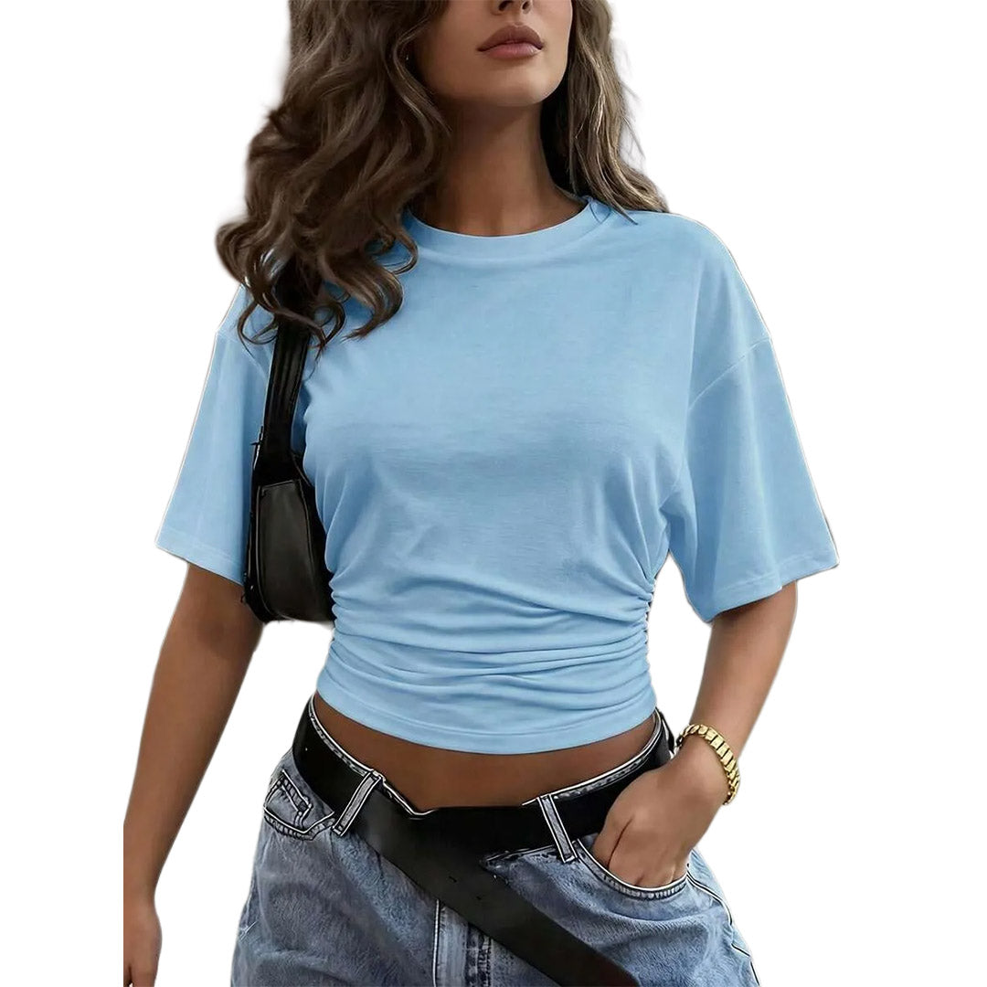 Ava Morgan Ruched Tee