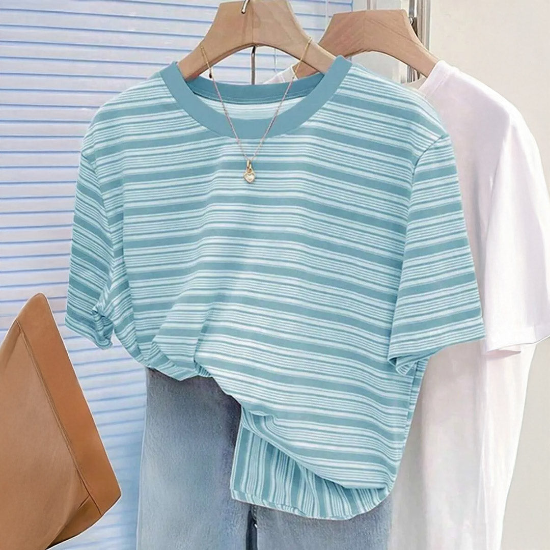Aria Striped Tee