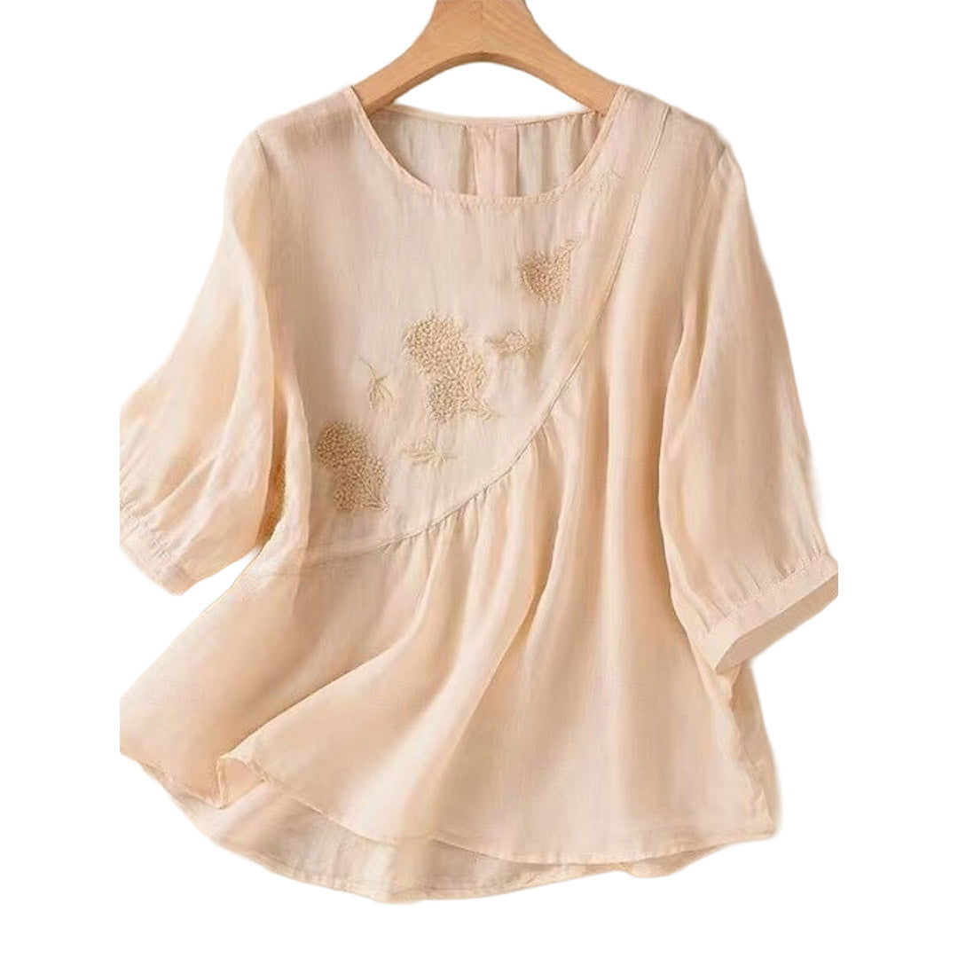 Alaina Linen Top