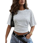 Ava Morgan Ruched Tee