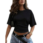 Ava Morgan Ruched Tee